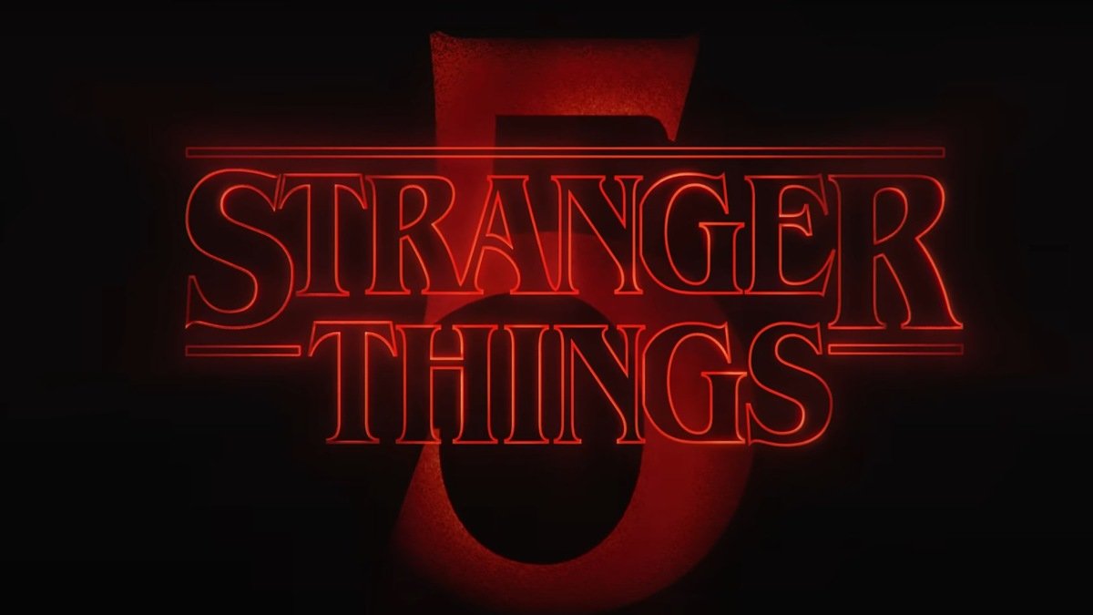 "Stranger Things Season 5"Title Logo
