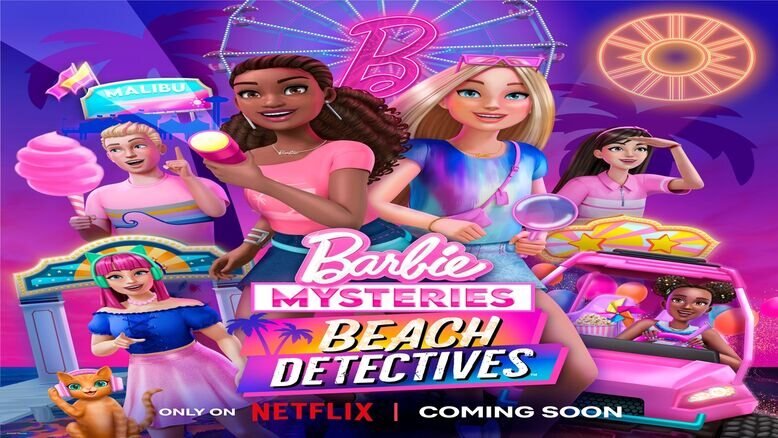 First look at Barbie Mysteries: Beach Detectives — Malibu and Brooklyn team up for a thrilling seaside mystery, premiering August 28 on Netflix.