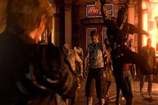 Leon Kennedy gameplay from Resident Evil 6