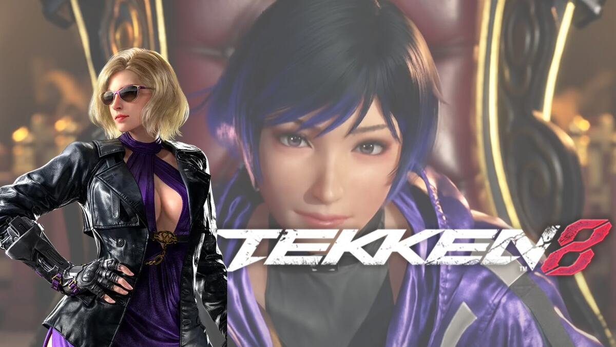 Tekken 8 poster featuring Reina and Nina Williams