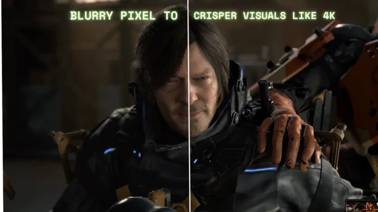 Side-by-side comparison of image quality in Doom using native resolution, DLAA, and DLDSR+DLSS.