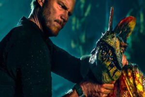 Chris Pratt as Owen Grady in a still from Jurassic World Dominion(Image via Universal Pictures)