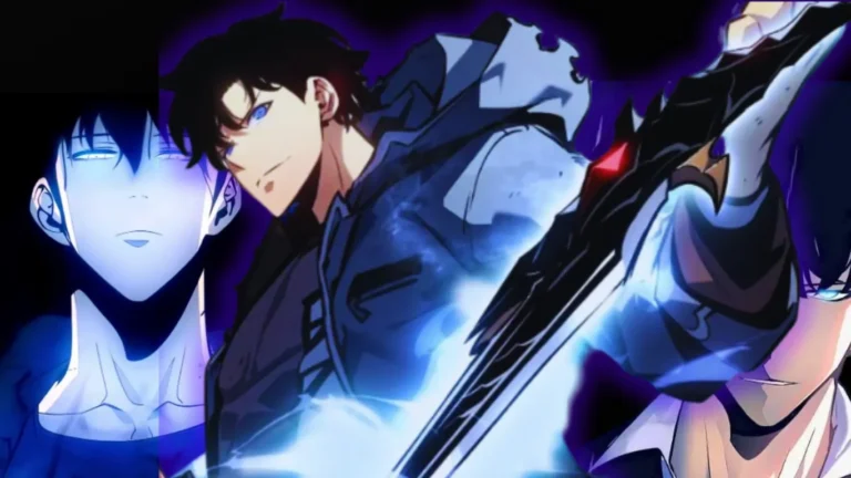 Sung Suho from Solo Leveling: Ragnarok in shadow battlefield