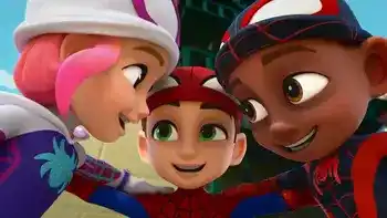 Team-Spidey-always-sticks-together